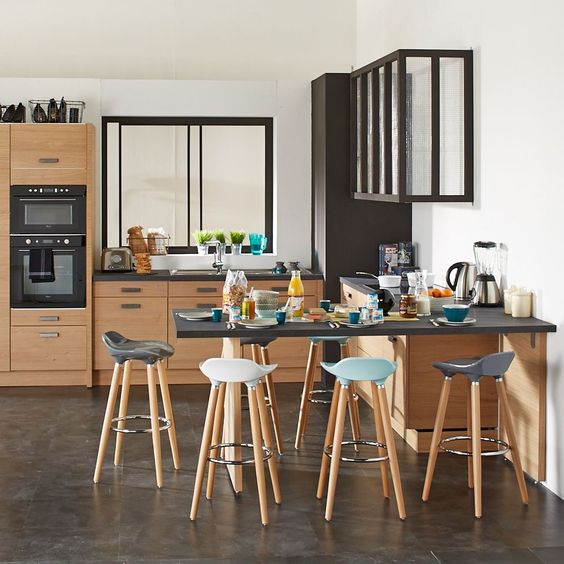 mini table de cuisine 224 fixer contre le mur type quot concevoir une cuisine am 233 ricaine bienchezmoi mini table de cuisine 224 fixer contre le mur type quot concevoir une cuisine am 233 ricaine bienchezmoi